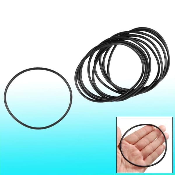 SOURCING KARTA O-Ring 90mm OD 84mm ID 3mm Bredd Metrisk Nitrilgummi Packning Tätning 10st
