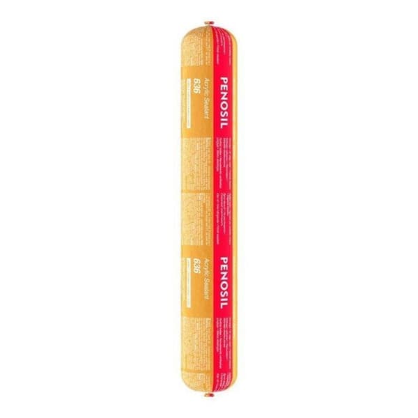 Fugtätningsmedel - tätningsmassa Penosil ACRYLSMASSA 636 VIT 600 ML