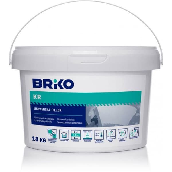 Tätningspackning - Briko Tätningsmassa 18 kg med kritmassa