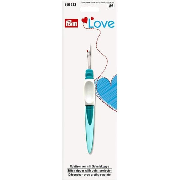 Dekorator - Prym - Ergonomisk - Metall och Plast - 8,5 cm - Turkos