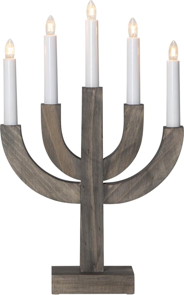 Ljusstake Selma Brun 40cm