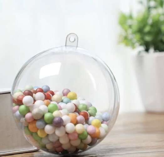 Plastkulor 10 cm - 5 st