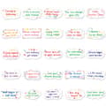 Pikkukuva 3 / 5: INF Tee itse -tarrapakkaus – 50 ainutlaatuista mallia Inspirational English short sentences 2