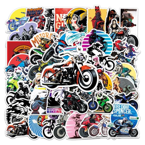 INF Tee itse -tarrapakkaus – 50 ainutlaatuista mallia Motorcycle