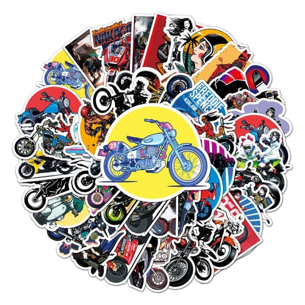 INF Tee itse -tarrapakkaus – 50 ainutlaatuista mallia Motorcycle