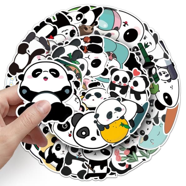 INF Tee itse -tarrapakkaus – 50 ainutlaatuista mallia Panda