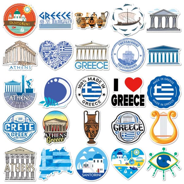 INF Tee itse -tarrapakkaus – 50 ainutlaatuista mallia Greece