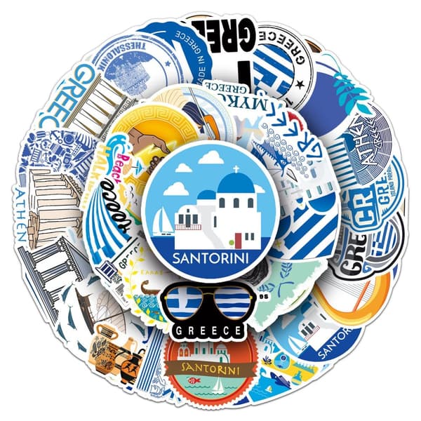 INF Tee itse -tarrapakkaus – 50 ainutlaatuista mallia Greece