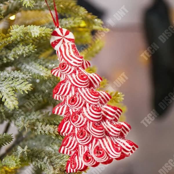 TD® juldekoration mjuk lerhänge, julgransdekoration, simulerat godishänge, julklapp