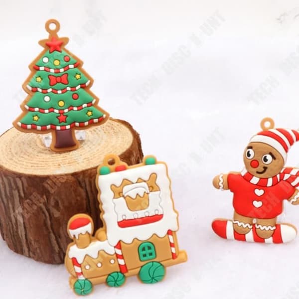 TD® PVC Festdekoration Mjukt lim Julhängsdekoration Gåva Gör-det-själv Arrangemang för snöscen