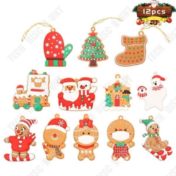 TD® PVC Festdekoration Mjukt lim Julhängsdekoration Gåva Gör-det-själv Arrangemang för snöscen