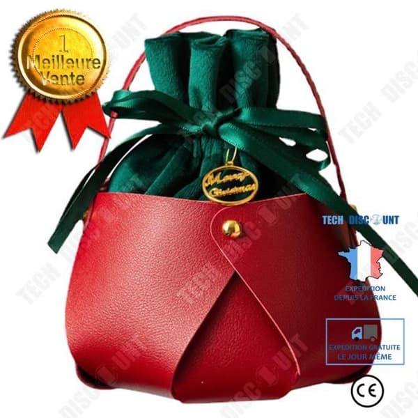 TD® jul äpple presentpåse julafton fruktförpackningspåse godis presentväska presentpåse 5pack
