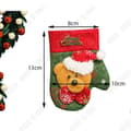 Miniatyrbild 3 av 4: TD® Juldekoration Liten ovävd julstrumpa Julgranshänge Godispåse Paket om 4
