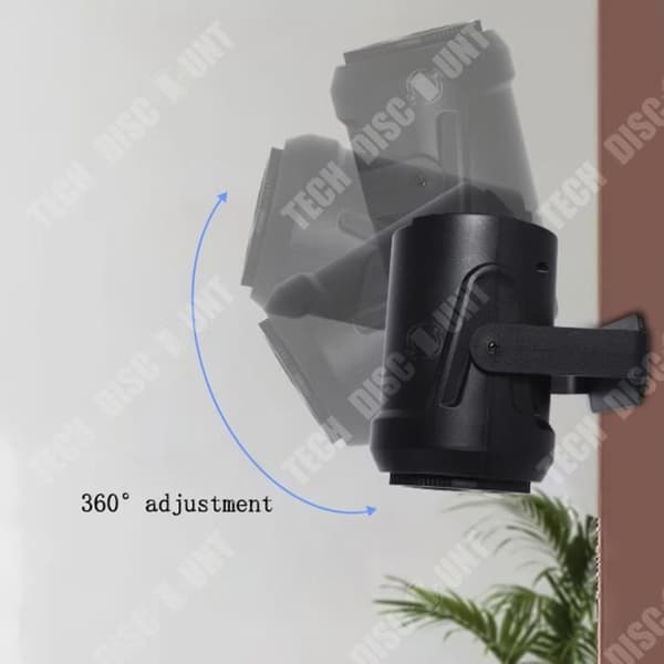 TD® LED16 Snowflake Mönster Projektionsljus Jul snöstorm Roterande dekorativt ljus Nattljus Fest Laser Scenljus