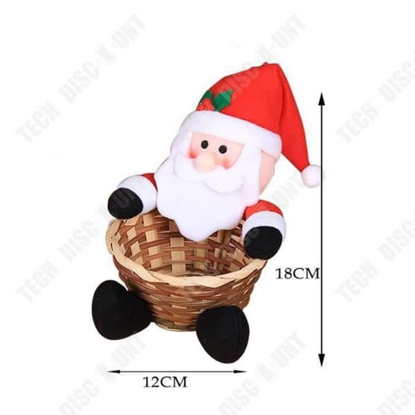 TD® Juldekoration Godiskorg Skrivbordsprydnad Barn Godiskorg Juldekoration 5-pack