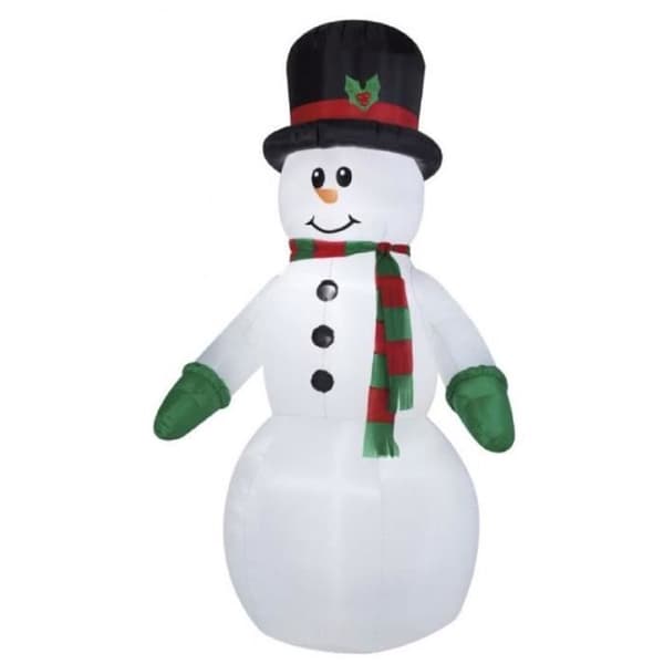 SNÖMANN (LYSANDE OCH SJÄLVGONFLANDE) DIMENSION 240 CM