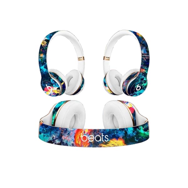 INF Stilig Dekal for Beats Solo2/3/4 Hodetelefoner Flerfarget