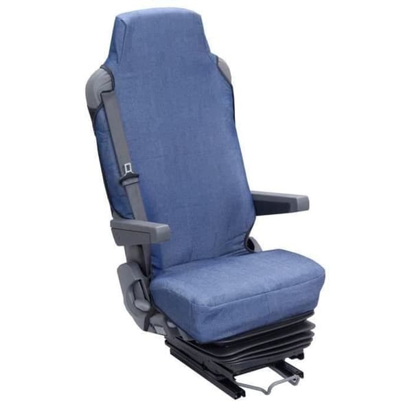 Jeans quiltade bomullsöverdrag