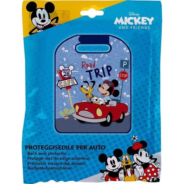 Fyra Sitskydd Med Bälte Tataway Skydd för Bilstol i PVC Mickey Mouse
