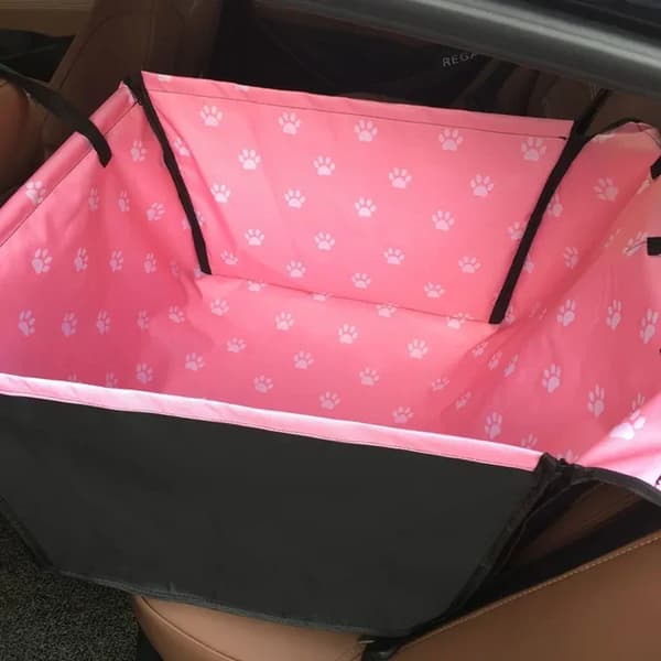Pet Transportører, Vandtæt Design, Miljøvenlige Funktioner,60x35x50cm, Pink fodaftryk