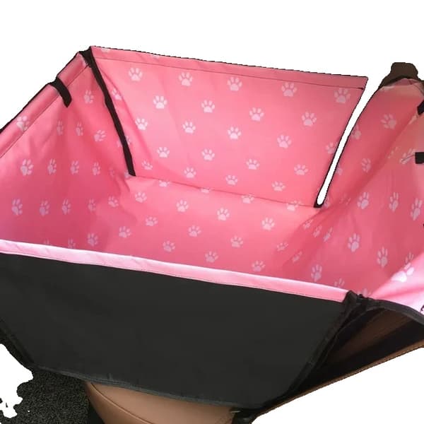 Pet Transportører, Vandtæt Design, Miljøvenlige Funktioner,60x35x50cm, Pink fodaftryk
