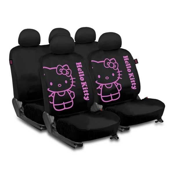 Hello Kitty Black Seat Cover Set