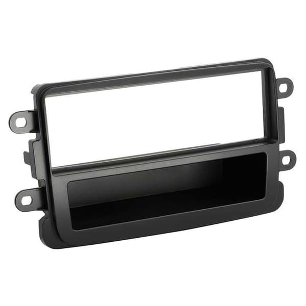 Faciaadapter 1-DIN Dacia Dokker / Duster / Lodgy svart