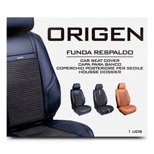 Lyxig stolsöverdrag modell R2 - Cognac