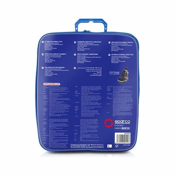 Istuinsuojasetti Sparco S-Line Universaali (11 pcs)