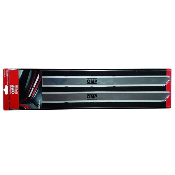 Dörrtrösklar för bilar OMP OMP13130301 Svart 65 x 4 cm