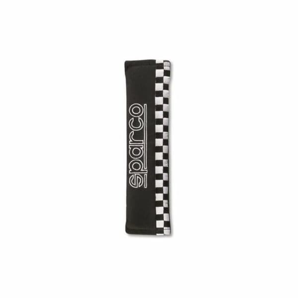 Dynor för säkerhetsbälte Sparco 01090S4 (2 uds) - Svart