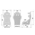 Miniatyrbild 4 av 4: Sits Sparco 008017RNR Svart
