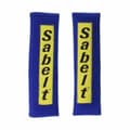 Miniatyrbillede 1 af 3: Puder til sikkerhedssele Sabelt F1 Nomex Lynlåslukning (2 uds) - Sort