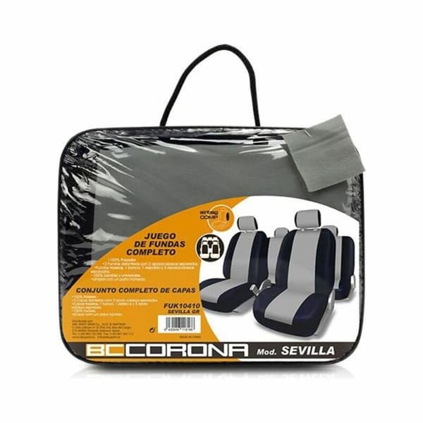 Sett med setetrekk BC Corona Sevilla Grå (11 pcs)