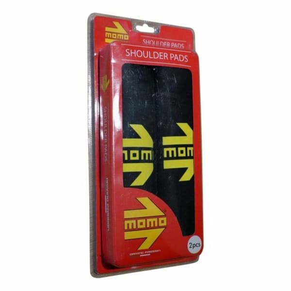Turvavyön pehmusteet MOMO SHP001B Musta