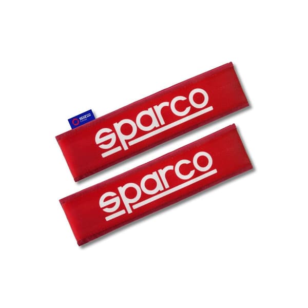 Turvavyön pehmusteet Sparco SPC1209RD Punainen