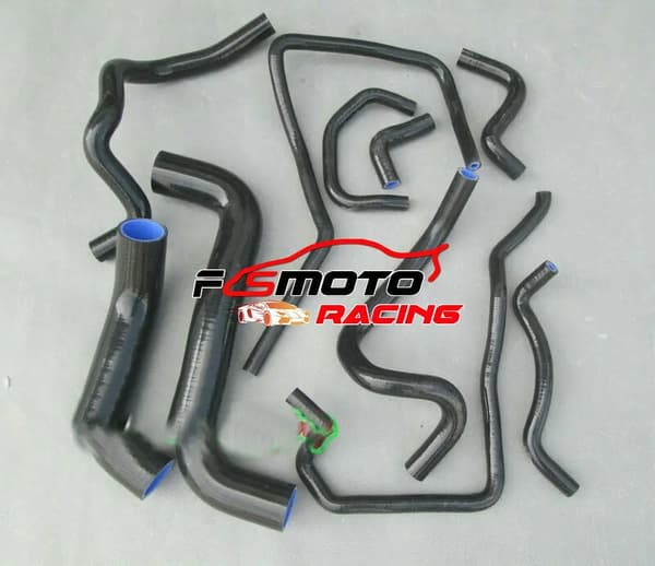 Silicone Radiator Kølevæskeslange, Holdbar Multi-Lags Design, Højtemperaturmodstand,RØD