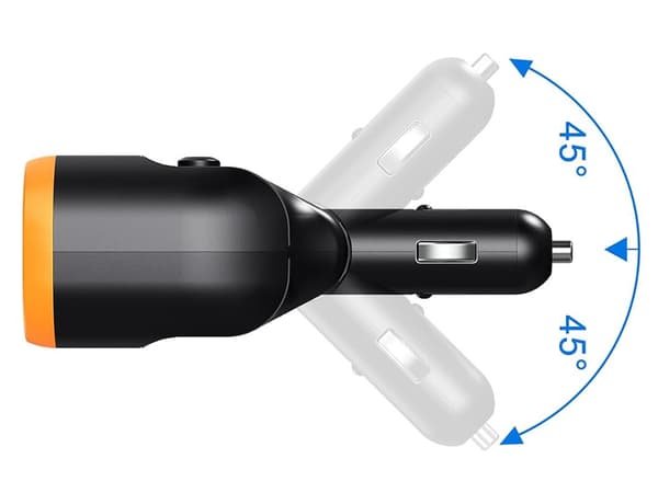 Cigarettuttag Splitter 12-24v - USB-C