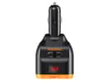 Miniatyrbilde 4 av 8: Cigarettuttag Splitter 12-24v - USB-C