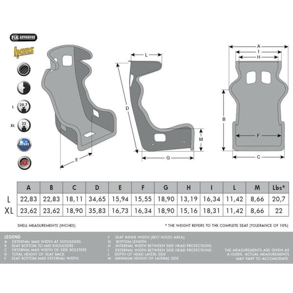 Racing-säte Momo DAYTONA L Svart