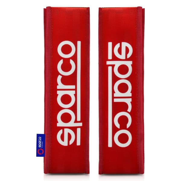 Puder til sikkerhedssele Sparco SPC1209RD Rød