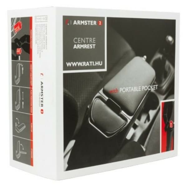 Armlener Armster V00364 Svart Grå