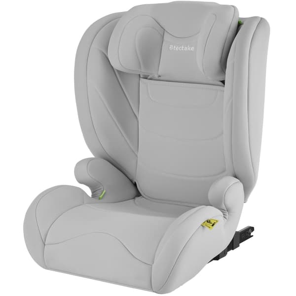 Bilbarnstol Levi, i-Size-godkänd, med ISOFIX - ljusgrå