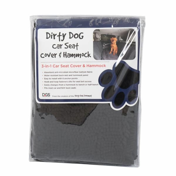 Setebeskyttelse Dog Gone Smart Svart 137 x 55 cm