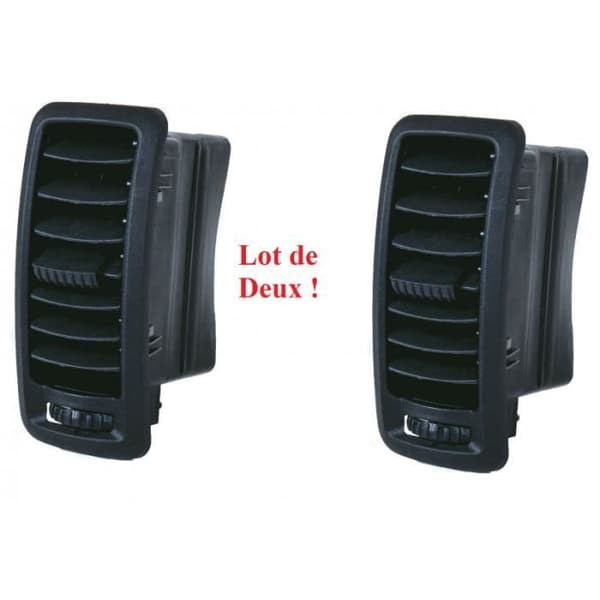 Två centrala ventilationsgaller för NISSAN PRIMASTAR 2.0 Apart. 03-2001