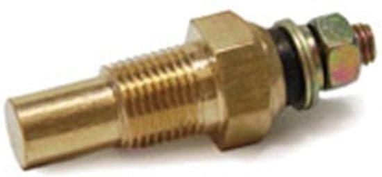 52mm Svart Spegelbelyst Oljetemperaturmätare - Universell Passform