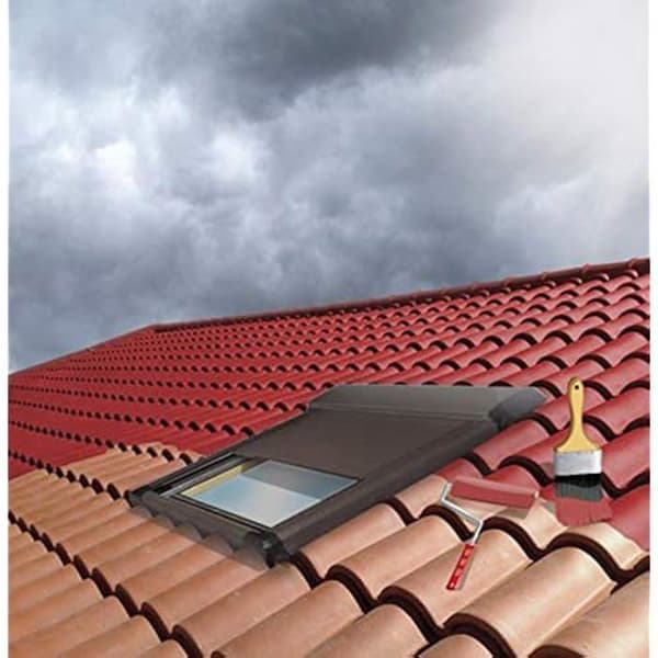 Vattentätning - FISCHER - 547157 - Special för stora terrasser - Röd - 4L