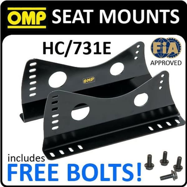Stöd OMP HC731E Stål 2 Delar 38 cm Svart Oldalsó Sätesbas