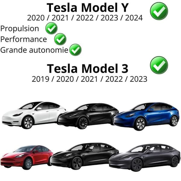 Kopphållare central konsol kompatibel med Tesla Model Y och Model 3 - Bilaccessoar skydd för dryck silikon Phonillico