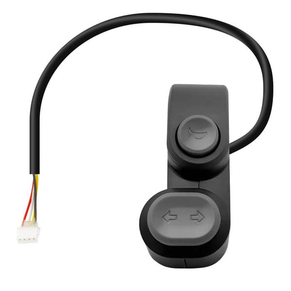Blinkers och Horn Strömbrytare Ninebot F2 Pro Original Ninebot Svart